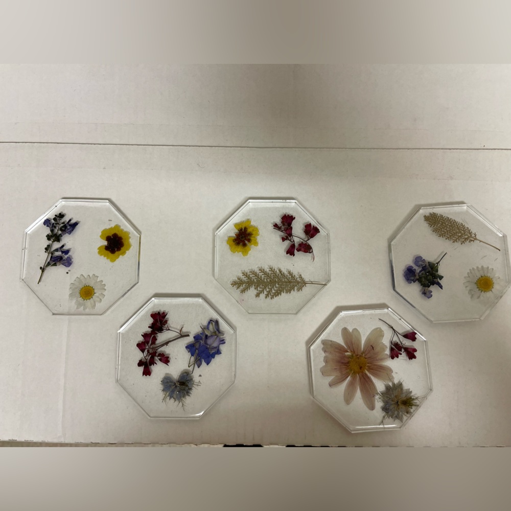 Botanical coasters